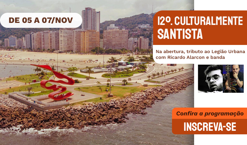banner – 12º. Culturalmente Santista