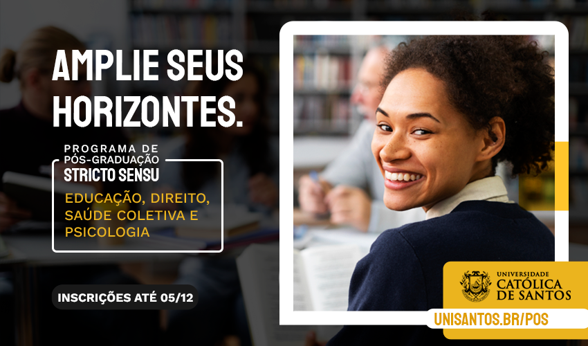 Pós Stricto Senso 2026_Banner