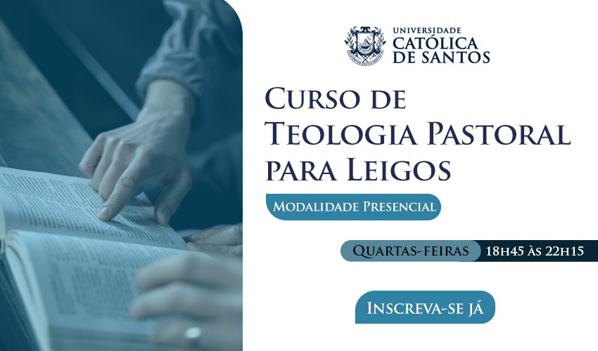 Curso de Teologia Pastoral para Leigos 2026 – banner
