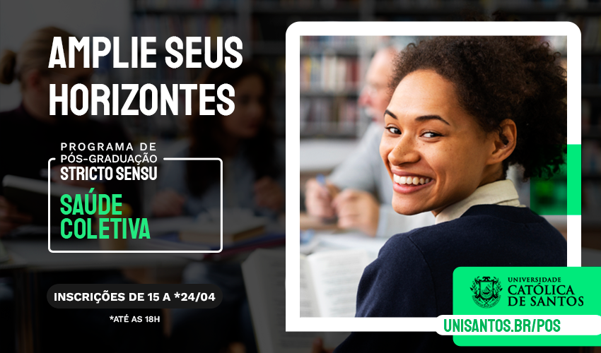 Pós Stricto Senso 2026_Banner_Saude Coletiva