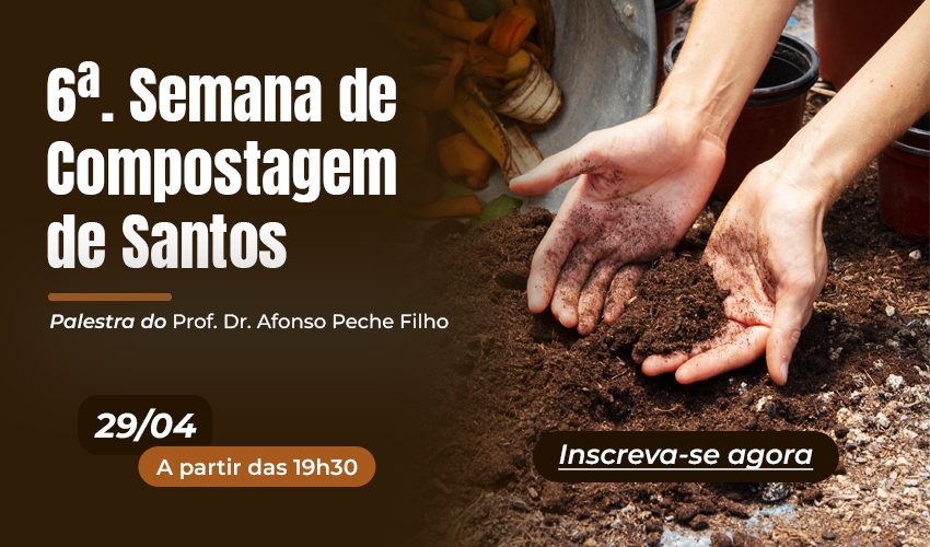 banner – 6ª. Semana de Compostagem – 2026