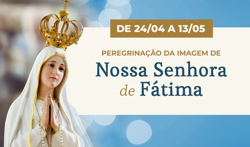 banner – Nossa Senhora de Fátima 2026